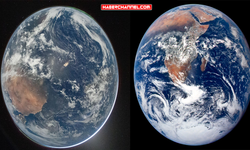 NASA'dan 54 yıl arayla 'Dünya' paylaşımı
