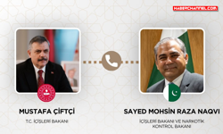 Bakan Mustafa Çiftçi, Pakistanlı mevkidaşı Sayed Naqvi ile görüştü