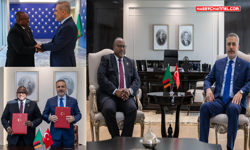 Bakan Hakan Fidan, Zambiya Dışişleri Bakanı Mulambo Haimbe ile görüştü
