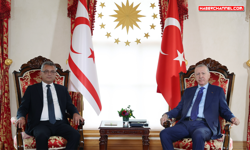 Cumhurbaşkanı Erdoğan, KKTC Cumhurbaşkanı Tufan Erhürman ile bir araya geldi