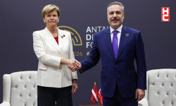 Bakan Hakan Fidan, Letonyalı mevkidaşı Baiba Braze ile görüştü