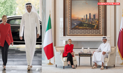 İtalya Başbakanı Giorgia Meloni, Katar Emiri Al Sani ile görüştü