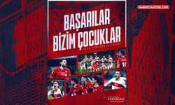 Cumhurbaşkanı Erdoğan: 2026 Dünya Kupası play-off finalinde Kosova’yı mağlup ederek Dünya Kupası finallerine katılmaya hak kazanan A Millî Futbol Takımımızı, Bizim Çocuklar’ı gönülden tebrik ediyorum.