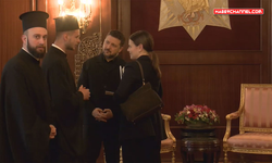 Zelenski, Fener Rum Ortodoks Patrikhanesi'ni ziyaret etti
