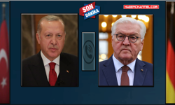 Cumhurbaşkanı Erdoğan, Alman mevkidaşı Frank-Walter Steinmeier ile görüştü