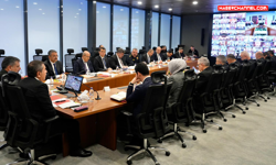 Bakanlar Mustafa Çiftçi ve Yusuf Tekin, vali ve milli eğitim müdürleriyle toplantı yaptı