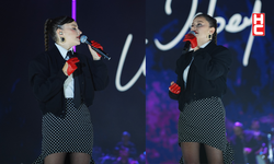 Mersin Kültür Yolu Festivali'nde Merve Özbey sahne aldı