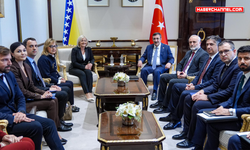 Cumhurbaşkanı Yardımcısı Yılmaz, Bosna Hersek Başbakanı Krişto ile görüştü