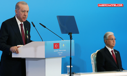 Cumhurbaşkanı Erdoğan: "Kazakistan ile ticaret hacmimiz 10 milyar dolara yaklaştı"
