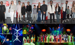 Ünlüleri buluşturan gösteri: Cirque Du Soleil