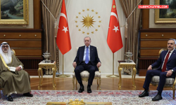 Cumhurbaşkanı Erdoğan, Kuveyt Dışişleri Bakanı Al-Sabah'ı kabul etti