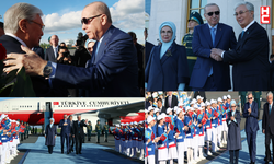 Cumhurbaşkanı Erdoğan, Kazakistan'da resmi törenle karşılandı