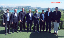 UEFA ve TFF heyetleri, Avrupa Ligi Finali öncesi İstanbul'da bir araya geldi