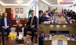 Bakan Alparslan Bayraktar, Belçika Başbakan Yardımcısı Maxime Prevot ile görüştü