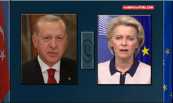 Cumhurbaşkanı Erdoğan, AB Komisyonu Başkanı von der Leyen ile görüştü