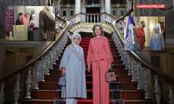 Emine Erdoğan, Belçika Kraliçesi Mathilde ile bir araya geldi