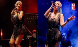 Ömür Gedik Bodrum Vogue Hotel'de enerjisiyle büyüledi