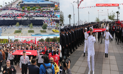 Samsun’da 19 Mayıs kutlamalarında ‘Bayrak Devir Teslim’ töreni