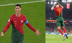 'Cristiano Ronaldo' tarihe geçti, Portekiz 5-0’la güldü