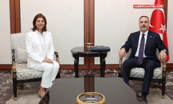 Bakan Hakan Fidan, BM'nin Kıbrıs Temsilcisi Maria Angela Holguin'i kabul etti