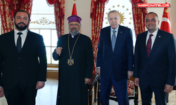 Cumhurbaşkanı Erdoğan, Sevan Sıvacıoğlu ve Patrik Maşalyan’ı kabul etti