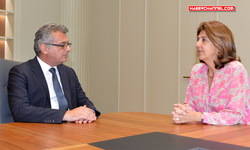 KKTC Cumhurbaşkanı Erhürman, BM Kıbrıs Temsilcisi Maria Cuellar ile bir araya geldi