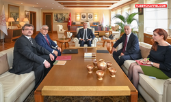 Bakan Mehmet Nuri Ersoy, Rusya Büyükelçisi Sergey Verşinin’i kabul etti