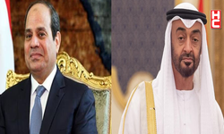 Mısır Cumhurbaşkanı Sisi ile BAE Devlet Başkanı Al Nahyan bir araya geldi