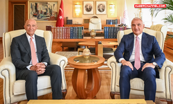 Bakan Mehmet Nuri Ersoy, ABD Büyükelçisi Tom Barrack’ı kabul etti
