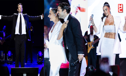 Konstantinos Argiros, hit şarkılarıyla Harbiye'yi coşturdu