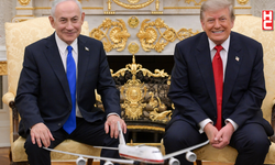 Donald Trump, Binyamin Netanyahu ile Beyaz Saray'da görüştü