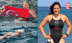 Aysu Türkoğlu, Tsugaru Kanalı'nı geçti