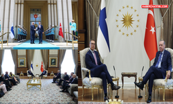 Cumhurbaşkanı Erdoğan, Finlandiya Cumhurbaşkanı Stubb ile bir araya geldi