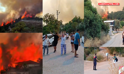 Kumluca'da orman yangını; Yazır Mahallesi tahliye ediliyor