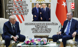 Erdoğan ile Trump Beştepe'de ortak basın açıklamasında konuştu