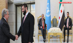 Suriye Cumhurbaşkanı Şara, BM Genel Sekreteri Guterres ile görüştü