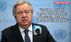 BM Genel Sekreteri Antonio Guterres'ten "Suriye" açıklaması