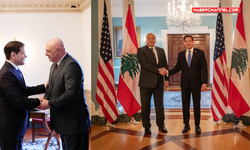 Lübnan Cumhurbaşkanı Joseph Avn, ABD Dışişleri Bakanı Marco Rubio ile görüştü