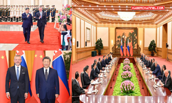 Çin Lideri Xi Jinping, Slovakya Cumhurbaşkanı Peter Pellegrini ile görüştü