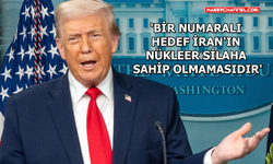 ABD Başkanı Donald Trump'tan İran mesajı...