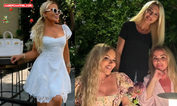 Aslı Sarar Aydın'ın Çeşme'de keyifli anları