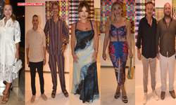 Sanatseverler Bodrum'da sanat gecesinde buluştu
