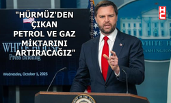 JD Vance'den İran ve Hürmüz Boğazı açıklaması