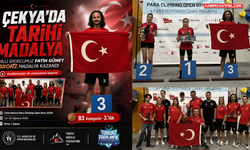 Görme engelli milli sporcu Fatih Güney’den Çekya’da madalya