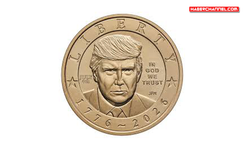 ABD'de Trump portreli 1 dolarlık madeni para basıldı