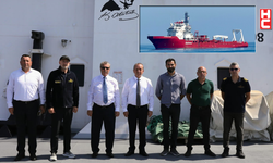 KKTC Başbakanı Üstel, Girne açıklarındaki arama çalışmalarını inceledi