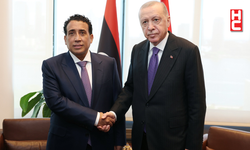 Cumhurbaşkanı Erdoğan, Libya Başkanlık Konseyi Başkanı Menfi’yi kabul etti