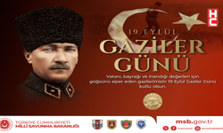 MSB'den 'Gaziler Günü' mesajı