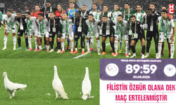 Konyaspor-Filistin Milli Takımı karşılaşmasında kardeşlik kazandı