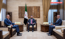 Suriye Cumhurbaşkanı Ahmed Şara, Bakan Hakan Fidan'ı kabul etti